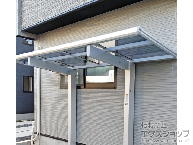 埼玉県白岡市ののサイクルポート・駐輪場 エフルージュ ミニ FIRST 積雪〜20cm対応 施工例