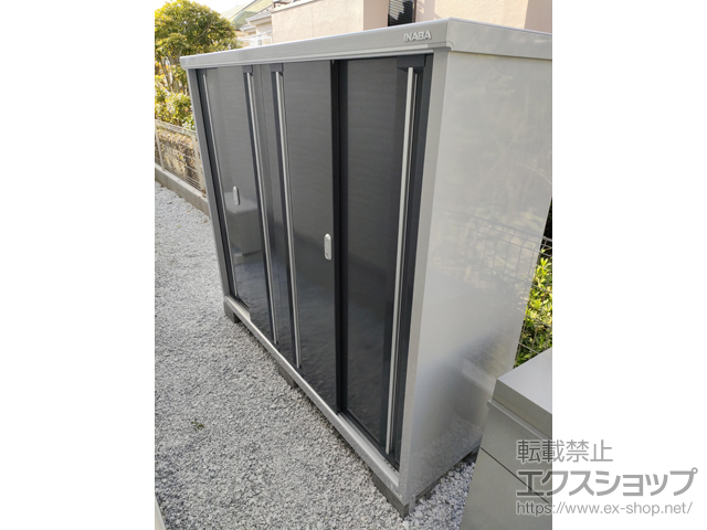 神奈川県横浜市のの物置・屋外倉庫 シンプリー 一般型 1940×615×1603 MJX-196D-P-CG 施工例