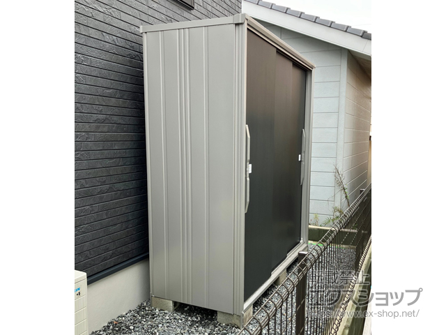 福岡県筑紫野市のの物置・屋外倉庫 エスモ 一般型 1800×774×1913 ESF-1807A-WE 施工例
