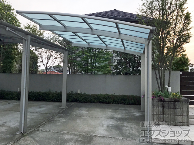 千葉県四街道市ののカーポート アリュース　積雪〜20cm対応 施工例