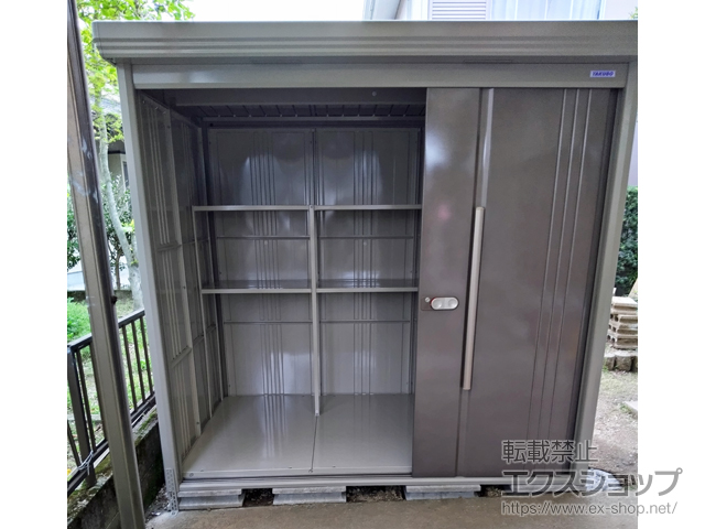 熊本県上益城郡甲佐町のの物置・屋外倉庫 Mr.ストックマンダンディ 一般型 2200×1406×2110 ND-2214-【B】 施工例