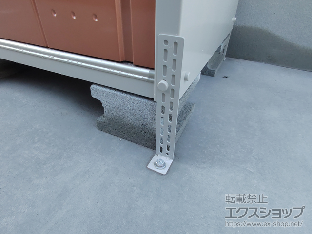福岡県直方市のの物置・屋外倉庫 グランプレステージジャンプ 1488×650×1900 GP-156A-T-TR 施工例