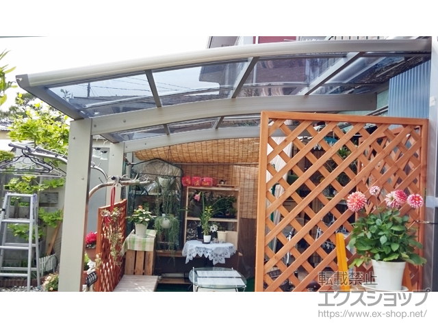 岡山県瀬戸内市ののカーポート プレシオスポート 積雪〜20cm対応 施工例