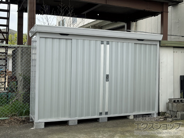神奈川県藤沢市のの物置・屋外倉庫 FORTA 一般型 3050×950×2085 FS-3009S-PS 施工例