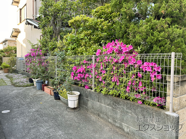 東京都八王子市ののフェンス・柵 メッシュフェンス BB 施工例