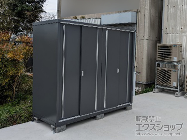 東京都江東区のの物置・屋外倉庫 シンプリー 一般型 2160×905×1903 MJX-219E-F 施工例