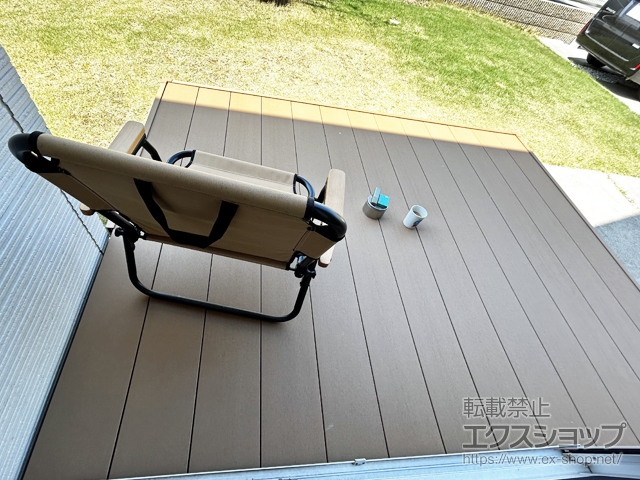 茨城県水戸市ののウッドデッキ リウッドデッキ 200 施工例