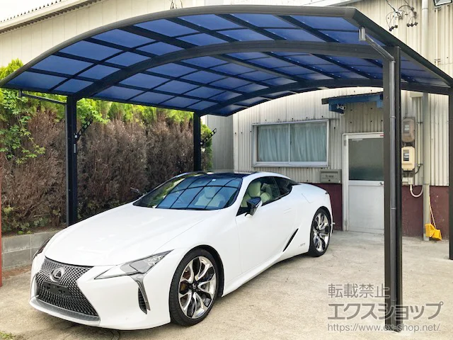 愛知県尾張旭市のValue Selectのカーポート プレシオスポート ワイド 積雪〜20cm対応+水平式物干し 施工例