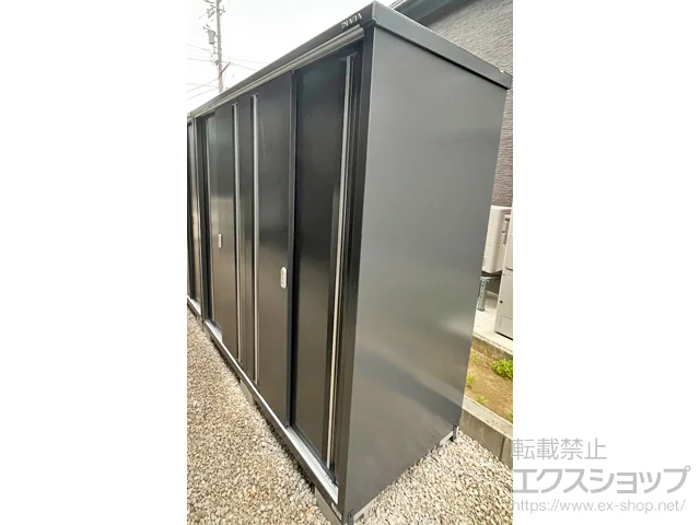 富山県富山市のの物置・収納・屋外倉庫 シンプリー 一般型 1940×905×1903 MJX-199E-P-F 施工例