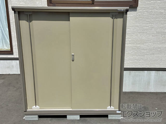 北海道札幌市のの物置・屋外倉庫 ナイソーシスター　1520×920×1603(KMW-159DP) KMW-159D-P-NG 施工例