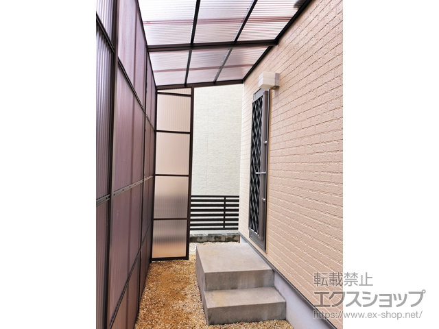 三重県多気郡多気町ののストックヤード ストックヤードII 両袖タイプ 積雪〜20ｃｍ対応 施工例