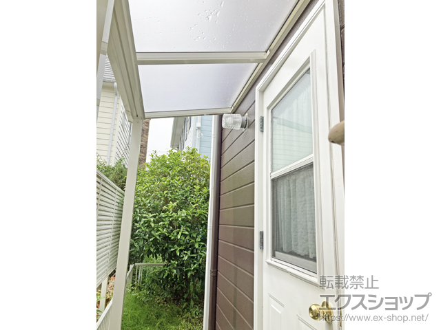 福岡県春日市ののテラス屋根 ソラリア F型 テラスタイプ 単体 積雪〜20cm対応 施工例