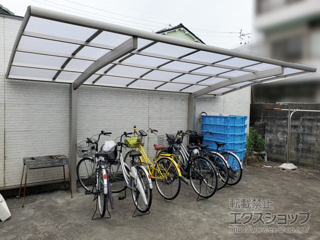 愛知県名古屋市ののカーポート プレシオスポート 積雪〜20cm対応 施工例