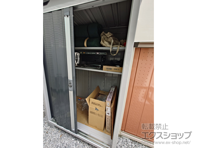 神奈川県横浜市のの物置・屋外倉庫 FORTA 一般型 1370×950×2085 FS-1409S-CG 施工例
