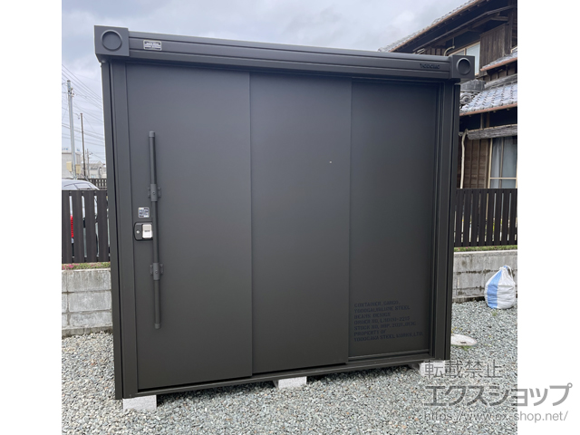 三重県松阪市のの物置・屋外倉庫 エルモ BEAMS DESIGN モデル 一般型 LMD-2215-BM 施工例