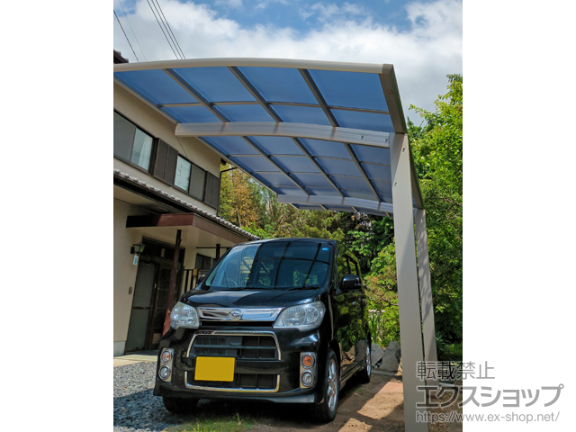 和歌山県橋本市ののカーポート プレシオスポート 積雪〜20cm対応 施工例
