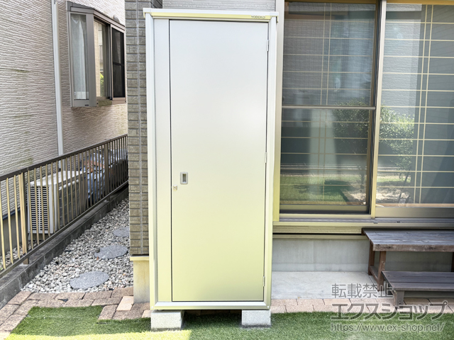 愛知県半田市のの物置・屋外倉庫 エスモ 一般型 815×774×1913 ドアタイプ ESF-0807A-SS 施工例