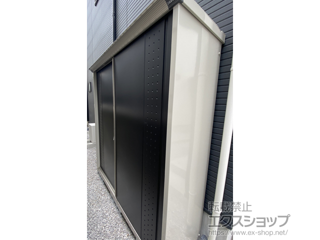 神奈川県川崎市のの物置・屋外倉庫 グランプレステージジャンプ 1879×530×1900 GP-195A-F-NK 施工例