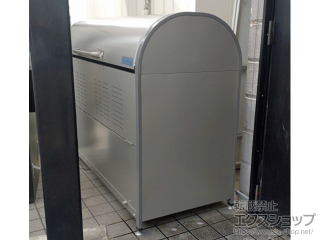 滋賀県草津市ののゴミステーション ダストピット Nタイプ DPNC-1050 1050L 施工例