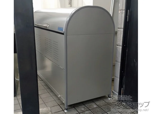 滋賀県草津市のヨドコウのゴミステーション・ゴミストッカー ダストピット Nタイプ DPNC-1050 1050L 施工例