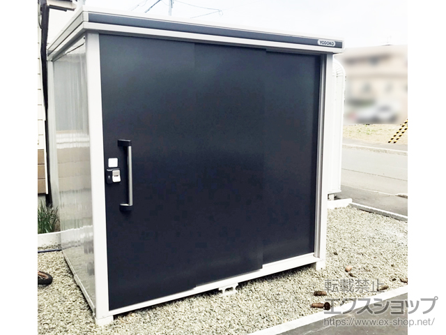 北海道札幌市のの物置・屋外倉庫 エルモ 積雪型 2220×1520×2120 LMDS-2215-SM 施工例