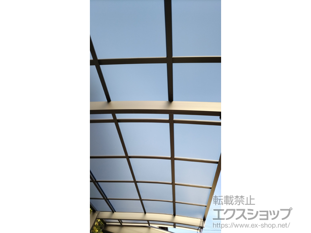 京都府京都市ののカーポート ネスカR (ラウンドスタイル) 積雪〜20cm対応 施工例