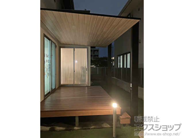 兵庫県尼崎市ののカーポート カーポートSC 複合色 積雪〜20cm対応 施工例