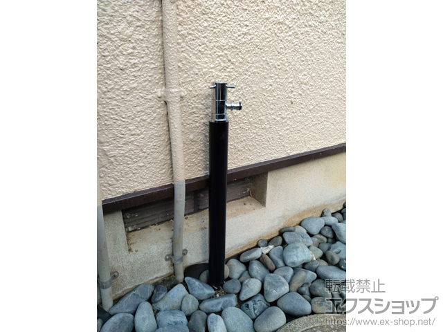 神奈川県厚木市のの立水栓・ガーデンシンク 立水栓ユニット コロルミニ・スプリンクル アルマイト処理 施工例
