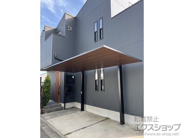 東京都町田市ののカーポート カーポートSC 複合色 積雪〜20cm対応 施工例