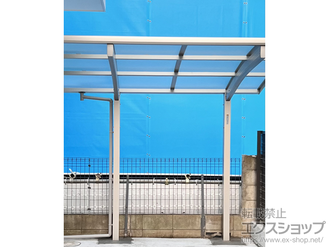東京都世田谷区ののサイクルポート・駐輪場 プレシオスポート ミニ 積雪〜20cm対応 施工例