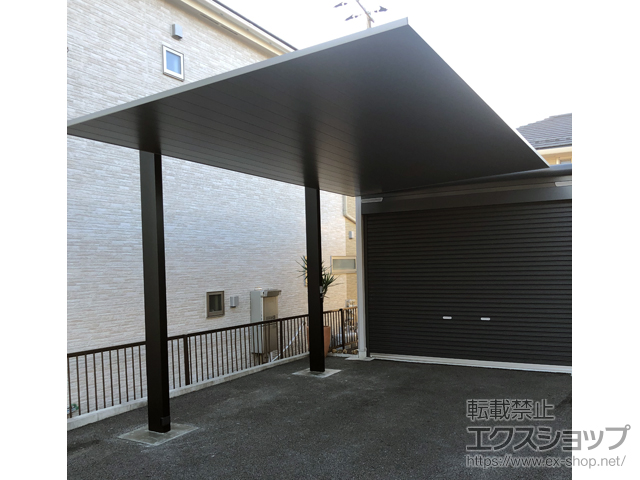 神奈川県海老名市ののカーポート カーポートSC 積雪〜20cm対応 施工例