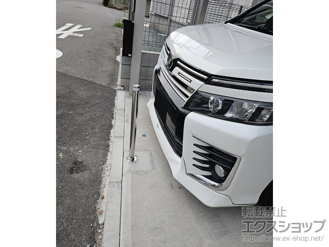 千葉県船橋市のの スペースガード(車止め) S48型 埋込式 キー付き 標準型（クサリ無し） 施工例