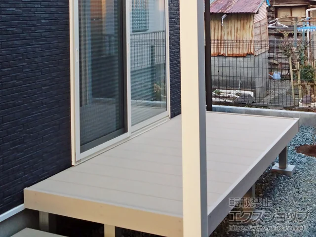 �É����É��s�̂̃e���X�����A�E�b�h�f�b�L ���E�b�h�f�b�L 200�{�i���Z�b�g �Б��ʃ^�C�v �{�H��