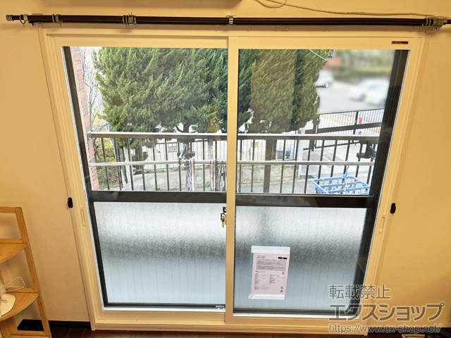 大阪府大阪市のの二重窓（内窓） プラマードU 引違い窓 2枚建 施工例