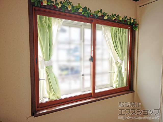 福島県本宮市のの二重窓（内窓） インプラス 引違い窓 2枚建 施工例