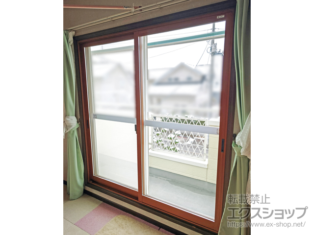 福島県本宮市のの二重窓（内窓） インプラス 引違い窓 2枚建 施工例