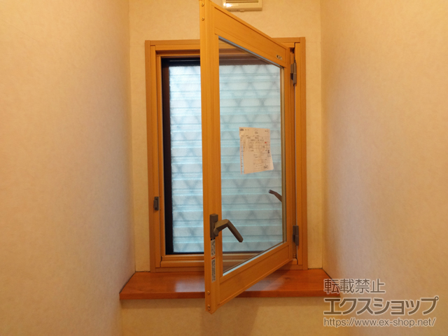 福岡県福岡市のの二重窓（内窓） インプラス 開き窓 外観左吊元 施工例