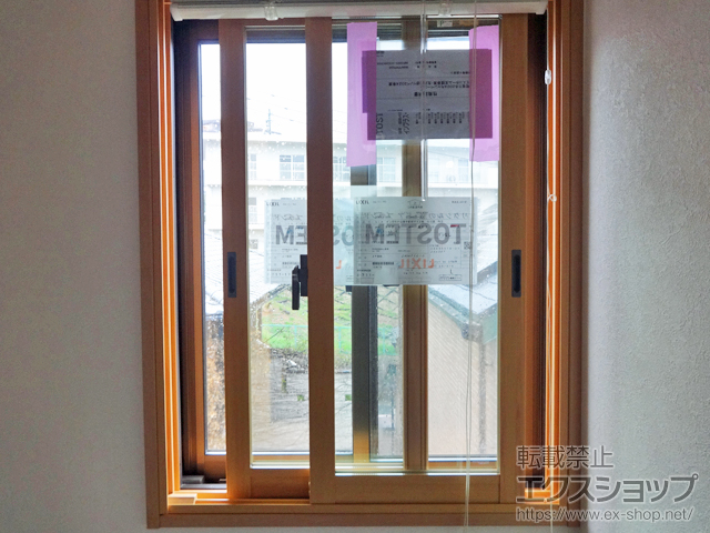 福岡県福岡市のの二重窓（内窓） インプラス 引違い窓 変則2枚建 施工例
