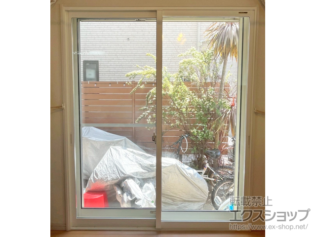 東京都狛江市のの二重窓（内窓） プラマードU 引違い窓 2枚建 施工例