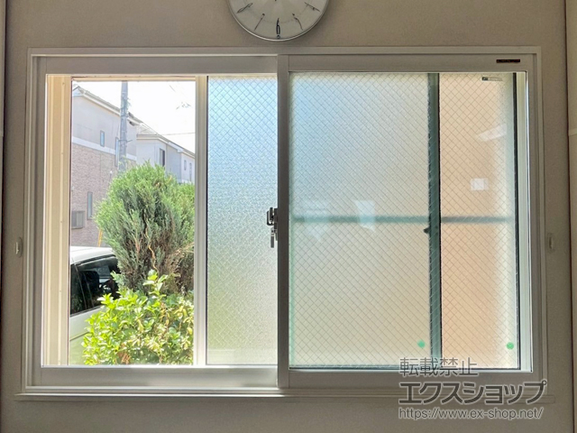 東京都狛江市のの二重窓（内窓） プラマードU 引違い窓 2枚建 施工例