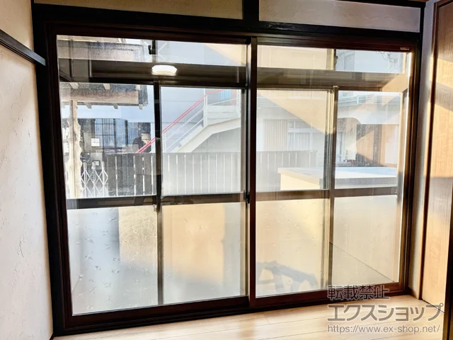 山口県下松市のの内窓（二重窓・二重サッシ） プラマードU 引違い窓 2枚建 施工例