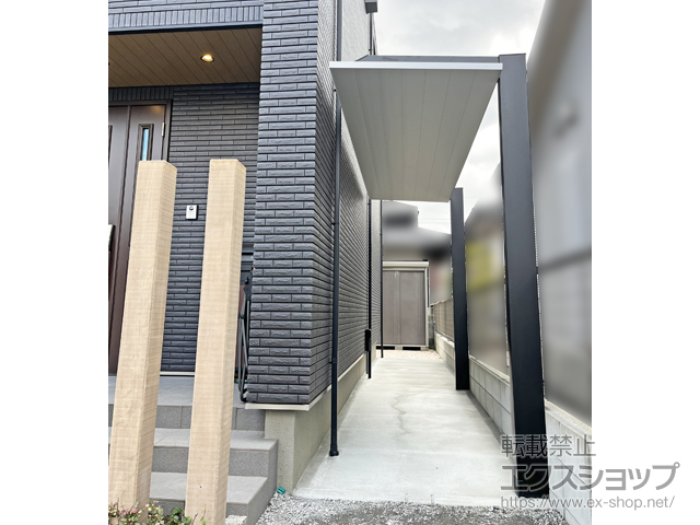 熊本県八代市ののテラス屋根 テラスSC 単体　 積雪〜20cm対応 施工例