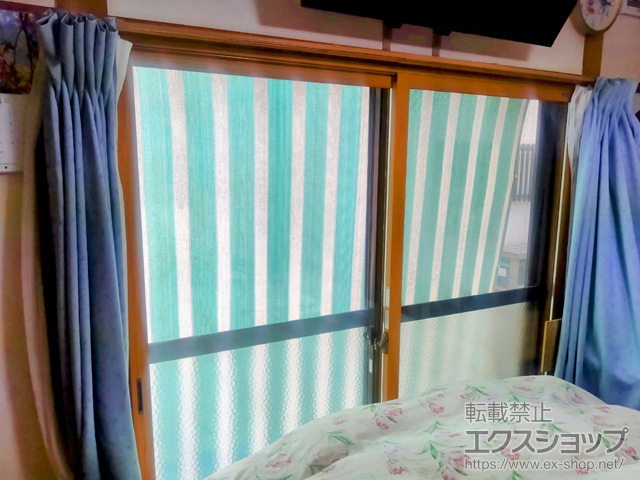 鹿児島県出水市のの二重窓（内窓） インプラス 引違い窓 2枚建 施工例