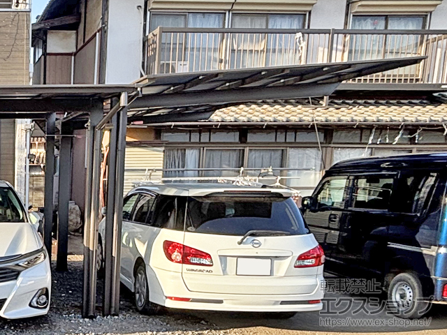茨城県結城郡八千代町ののカーポート ソリッドポート 積雪〜20cm対応 施工例
