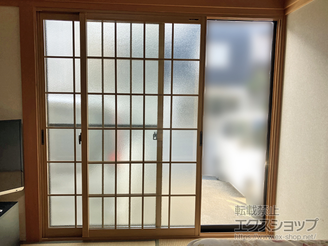石川県金沢市のの二重窓（内窓） プラマードU 引違い窓 2枚建 施工例