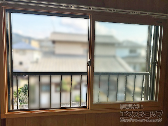 福岡県糟屋郡篠栗町のの二重窓（内窓） プラマードU 引違い窓 2枚建 施工例