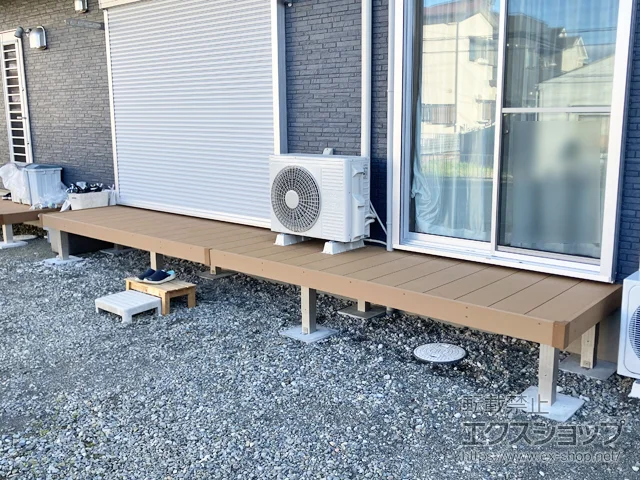 神奈川県足柄上郡松田町ののウッドデッキ リウッドデッキ 200 施工例