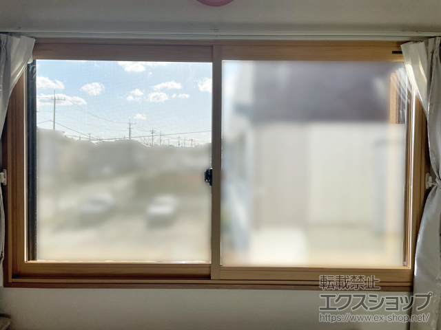 埼玉県草加市のの二重窓（内窓） プラマードU 引違い窓 2枚建 施工例
