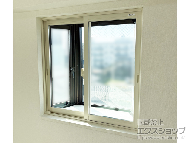 山口県宇部市のの二重窓（内窓） インプラス 引違い窓 2枚建 施工例