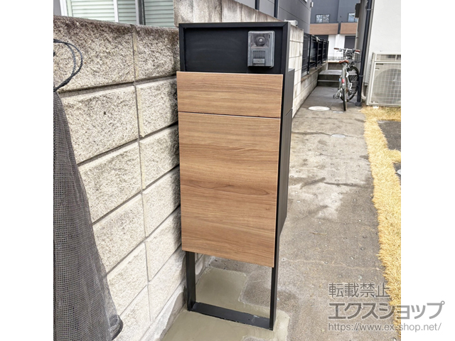 東京都小平市のの機能門柱・ポスト 機能門柱FF 施工例